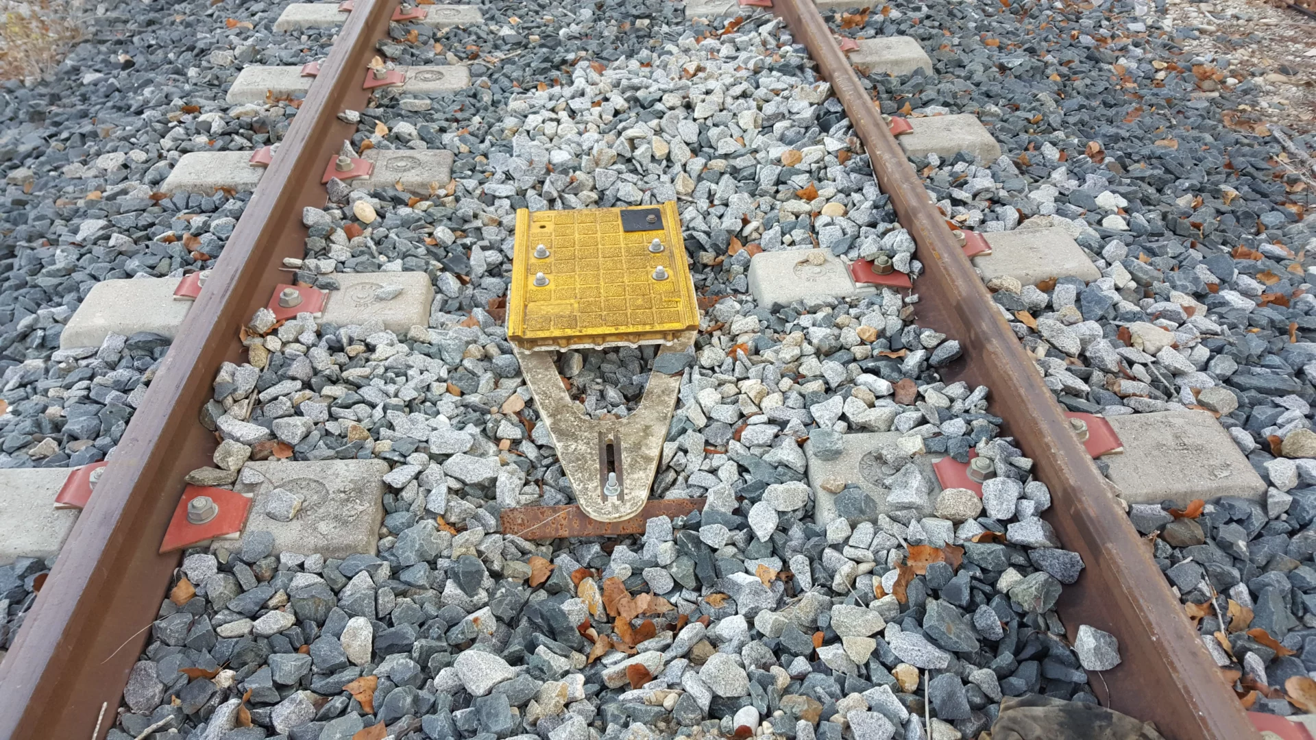 Photographie d'une voie ferrée qui illustre la formation Utilisation du système EUROKVB/ETCS