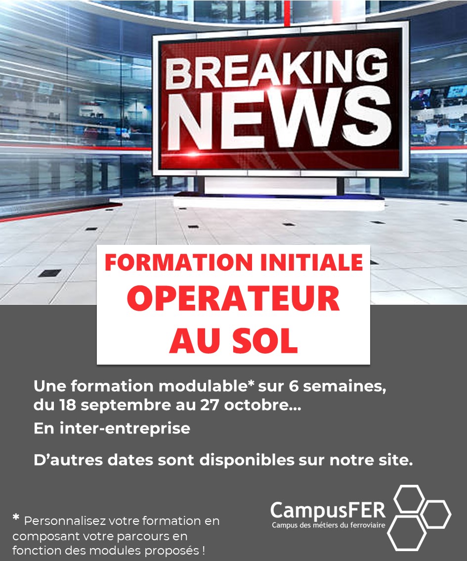 Prochaine session de formation opérateur au sol